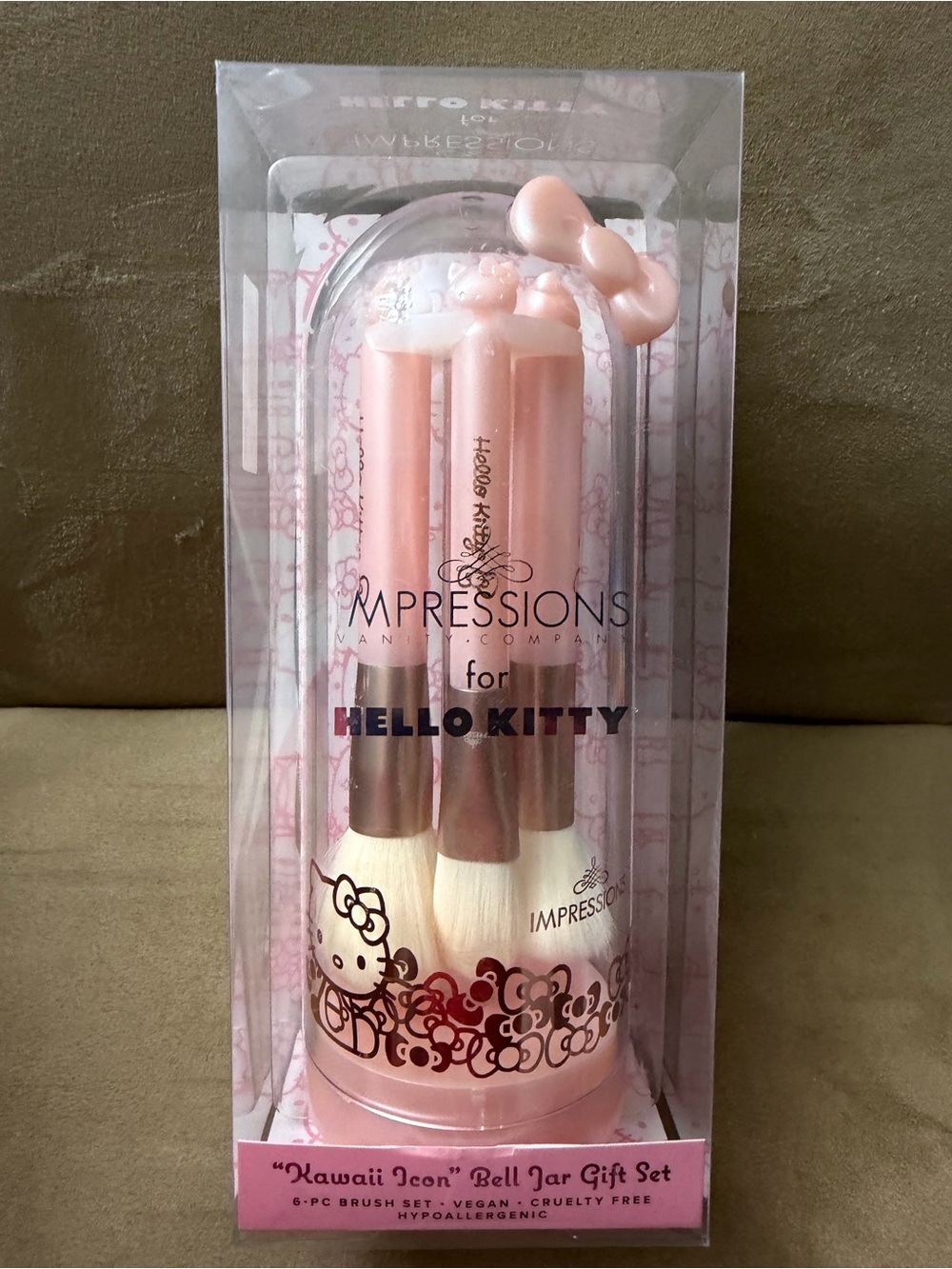 Hello Kitty Pink Kawaii Icon Brush Gift Set